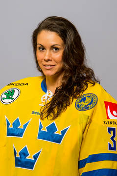 Sveriges målvakt Valentina Wallner