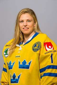 Sveriges målvakt Sara Grahn
