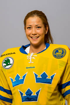 Sveriges målvakt Minatsu Murase