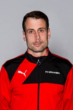 Höllvikens assisterande tränare Alexander Ekström