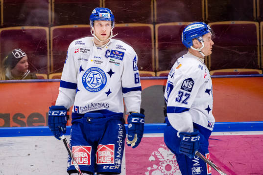Leksands Johan Ryno och Jens Bergenström före