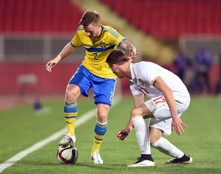 Sveriges Mattias Johansson