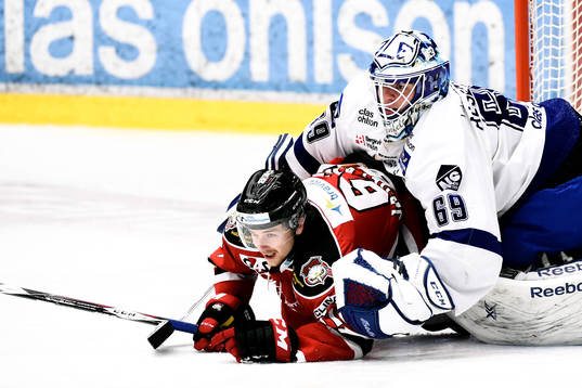Bläddra bland fler bilder av Ishockey, Kval till SHL, Leksand - Malmö Redhawks