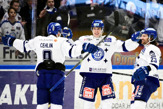 Leksands Patrick Cehlin, Tomi Sallinen och  Daniel