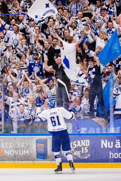 Leksands Johan Ryno jublar