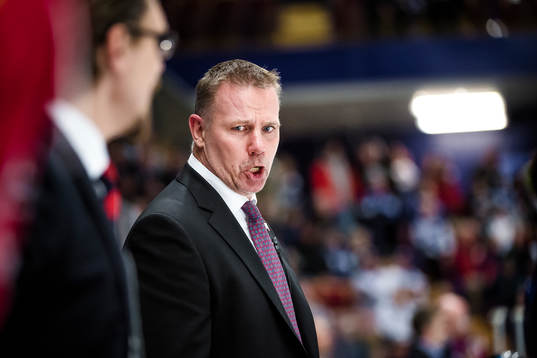 Malmö Redhawks tränare Mats Lusth