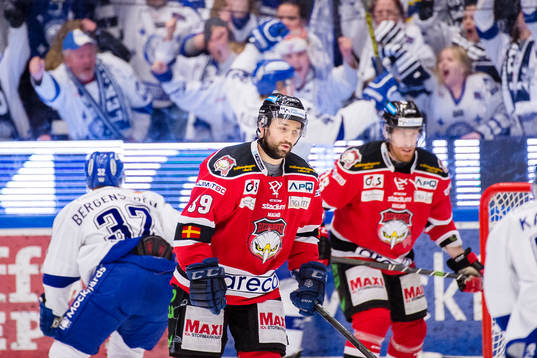 Malmö Redhawks Eric Himelfarb deppar