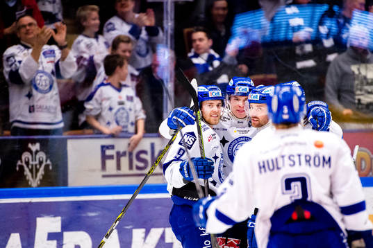 Leksands Patrick Cehlin, Tomi Sallinen och Daniel Josefsson