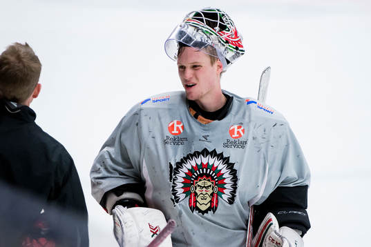 Frölundas målvakt Lars Johansson