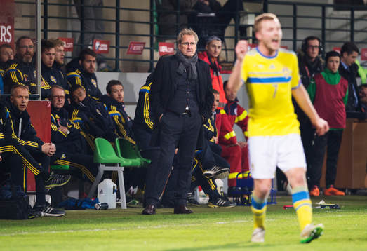Sveriges förbundskapten Erik Hamrén