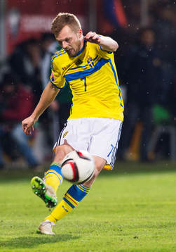 Sveriges Sebastian Larsson