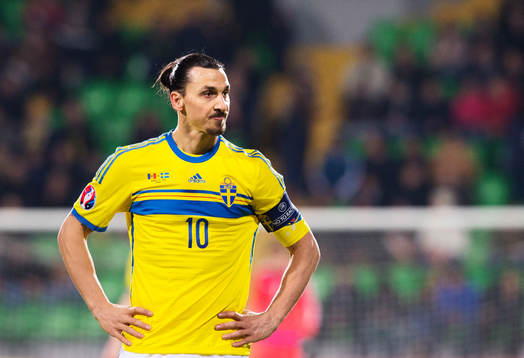 Sveriges Zlatan Ibrahimovic