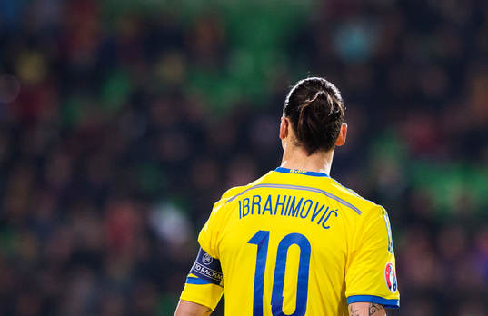 Sveriges Zlatan Ibrahimovic