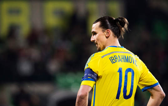 Sveriges Zlatan Ibrahimovic
