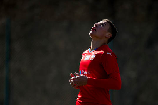 Helsingborgs Jordan Larsson deppar