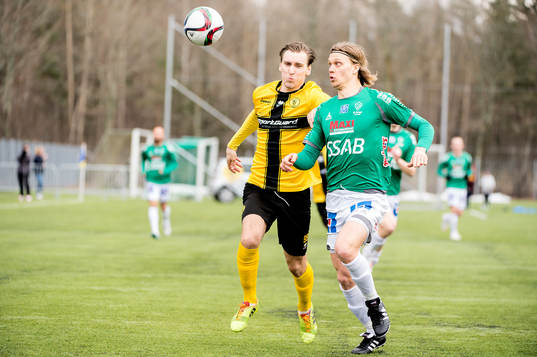 IK Frej Täbys Adnan Cirak och IK Brages Gustav Sundström