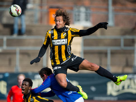 under träningsmatchen i fotboll mellan Häcken och