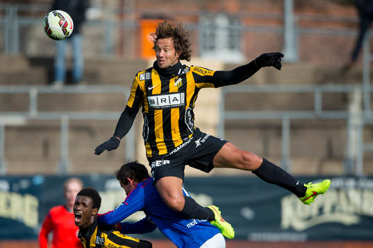 under träningsmatchen i fotboll mellan Häcken och