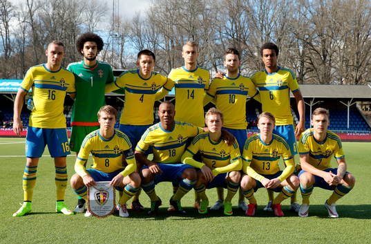 Sveriges startelva med Gustav Engvall, Sixten Mohlin,