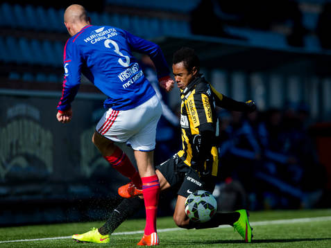 Häckens Nasiru Mohammed mot Vålerengas Ruben Kristiansen