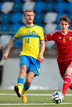 Sveriges Gentrik Citaku och Belgiens Alexis De Sart