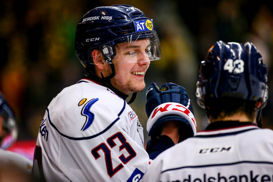 Linköpings Carl Dahlström och Nichlas Hardt