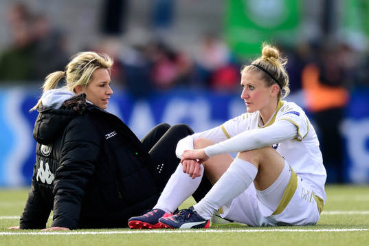 Rosengårds Anja Mittag deppar