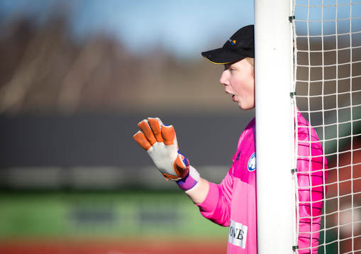 Hudiksvalls U16 målvakt Rasmus Andersson