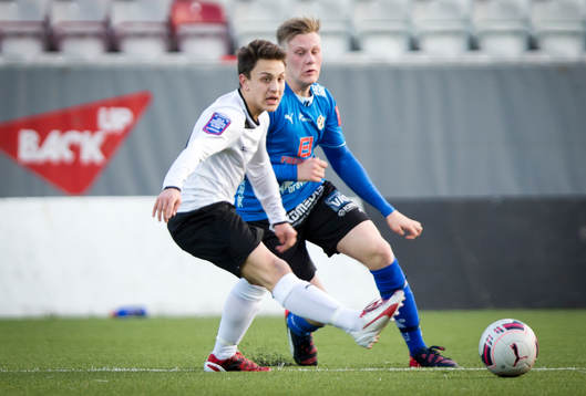 Markus Karlsson, Örebro U17 (vitt) mot Halmstad U17