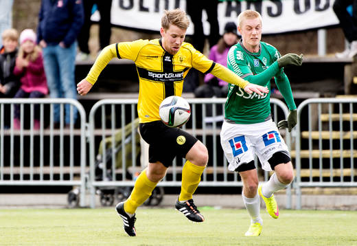 IK Frej Täbys Joakim Runnemo och IK Brages Pontus Hindrikes