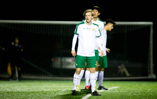 Hammarby U19 (vitt) mot Kalmar U19 (rött)