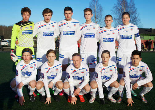Lagbild på Helsingborgs U17 lag