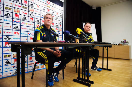 Sveriges förbundskapten Erik Hamrén