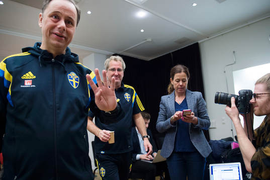 Sveriges förbundskapten Erik Hamrén