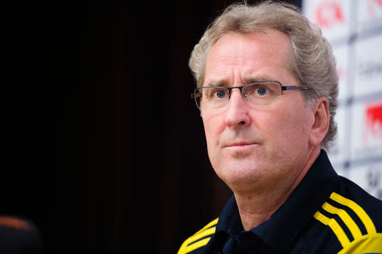 Sveriges förbundskapten Erik Hamrén
