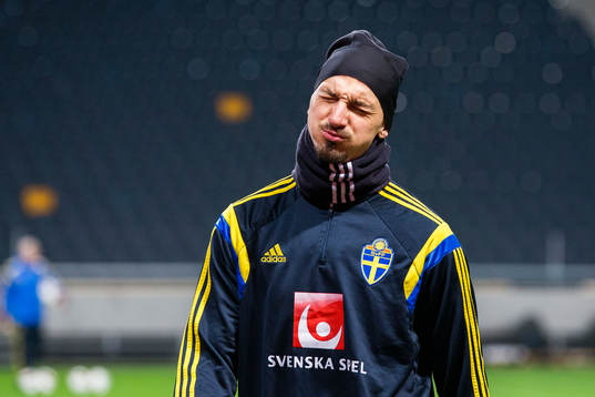 Sveriges Zlatan Ibrahimovic