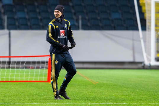 Sveriges Zlatan Ibrahimovic