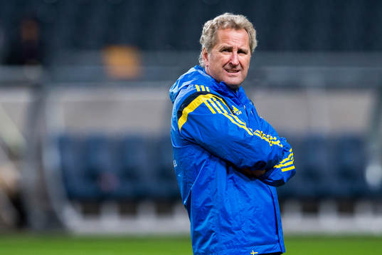 Sveriges förbundskapten Erik Hamrén