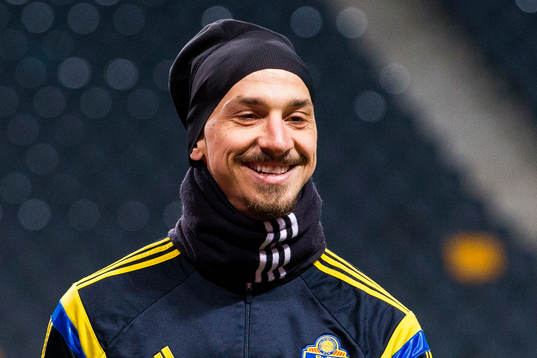 Sveriges  Zlatan Ibrahimovic