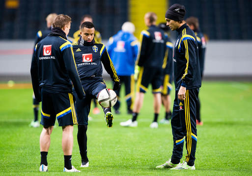 Sveriges Martin Olsson och Albin Ekdal
