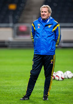 Sveriges förbundskapten Erik Hamrén