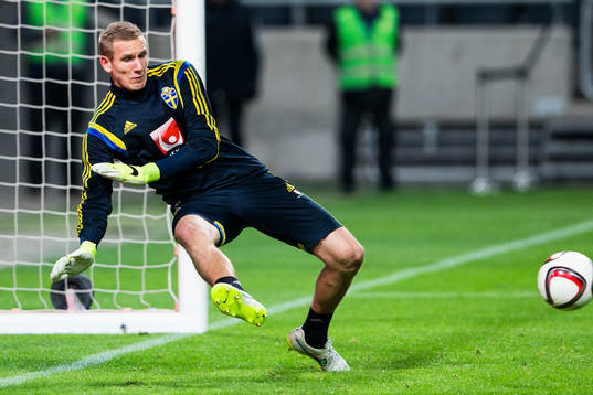 Sveriges målvakt Robin Olsen