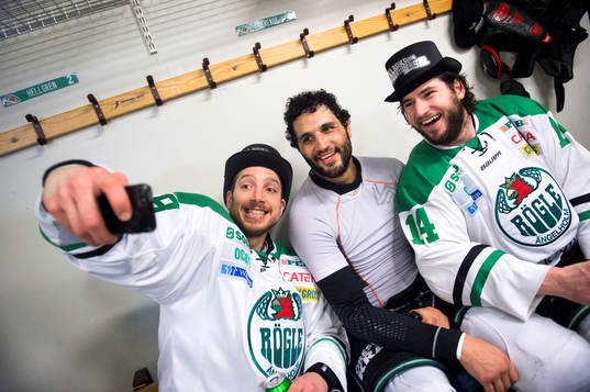 Rögles Mike Vernace, Andre Deveaux  och Jordan Smotherman