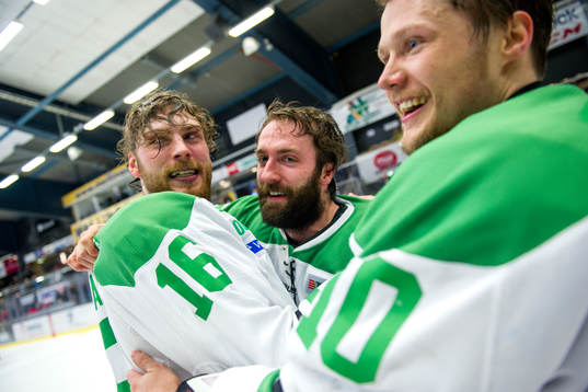 Rögles Christopher Liljewall, Taylor Matson och Viktor