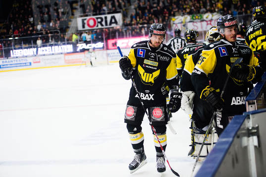 Västerås Robin Jacobsson (tv) och Hampus Larsson (th)