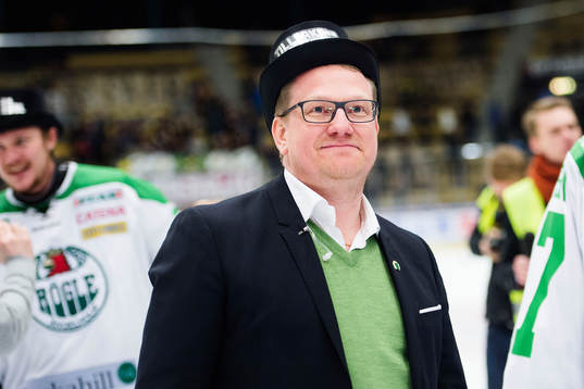 Rögles tränare Magnus Bogren