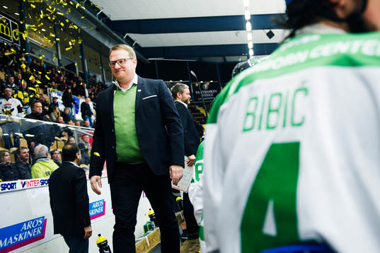 Rögles tränare Magnus Bogren