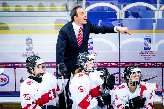 Schweiz tränare Gian-Marco Crameri