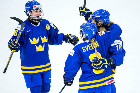 Sveriges Emilia Andersson firas