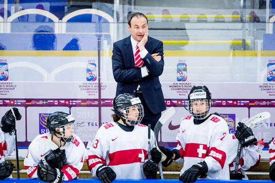 Schweiz tränare Gian-Marco Crameri